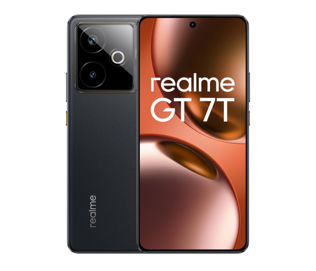 REALME GT 7T 12/256GB IceSense Black OLED OIS IP69 120W 7000mAh - 1335487 - zdjęcie